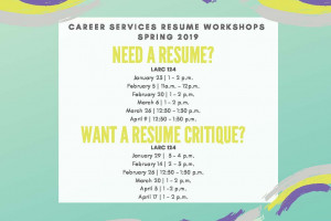Resume Workshops