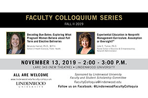 Faculty Colloquium Speaker Series