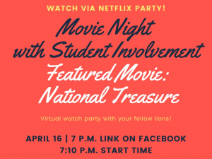 Movie Watch Party - National Treasure