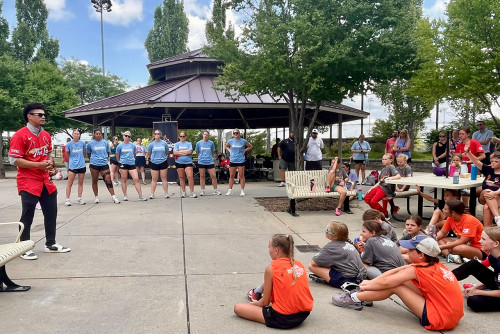 Lindenwood Teams Up with Cardinals for Girls Softball Clinics