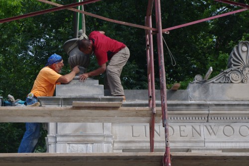 Restoration of Alumnae Gate Enters Final Phase
