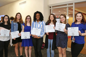 Psychology Students Present Original Research, Welcome New Psi Chi Members