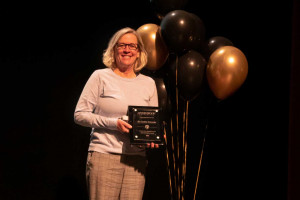 Dr. Cynthia Schroeder Receives President’s Distinguished Service Award 