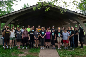 LindenGiving Cleans up St. Charles Park