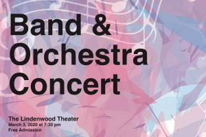 Lindenwood Music to Present First Band and Orchestra Concert of 2020