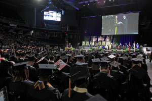 More than 1,350 Participate in Spring Commencement