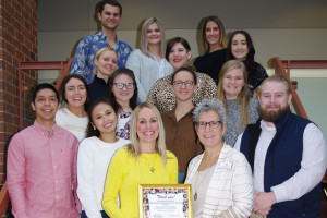 Saint Louis Crisis Nursery Recognizes Lindenwood Advertising Class