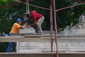 Restoration of Alumnae Gate Enters Final Phase
