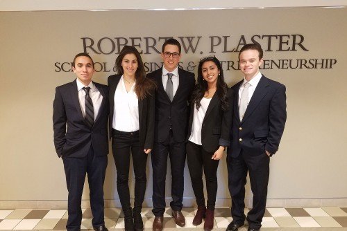 Team Represents Lindenwood at CFA Society Competition