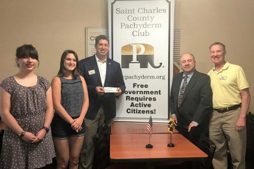 Kaitlin Trimble and Lexi Nephew Receive Lindenwood-Pachyderm Scholarship