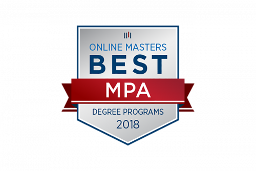 Online Master of Public Administration Degree Ranked by OnlineMasters.com
