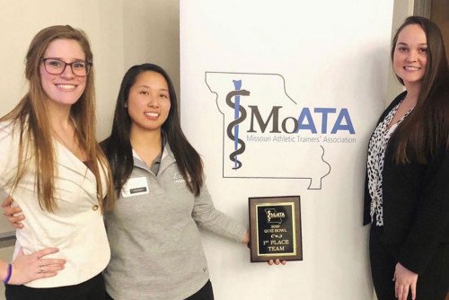 Athletic Training Students Place First in MOATA Quiz Bowl