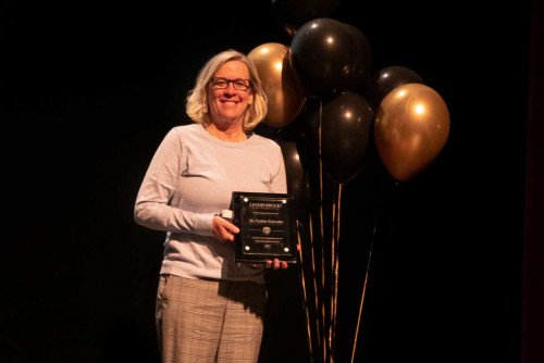 Dr. Cynthia Schroeder Receives President’s Distinguished Service Award