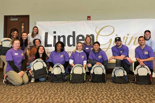 LindenGiving Hosts Second Backpack Stuffing Party for St. Charles Students