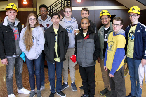 FIRST Robotics Kick-Off Event Held at Scheidegger Center