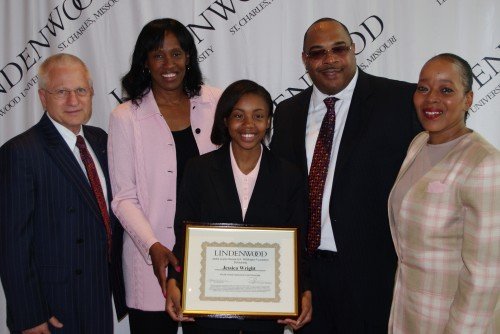 Olympian Jackie Joyner-Kersee Presents Scholarship