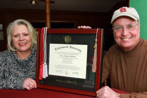 Glenn Markway Honored at December Graduation