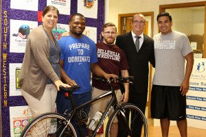 Lindenwood University-Belleville Student Volunteer Gets New Wheels