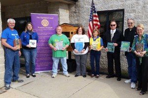 Optimist Club Partners with Lindenwood on Library