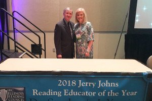 Yearian Honored with Jerry John’s Reading Educator of the Year Award