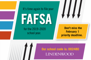 Complete your FAFSA by February 1, 2019