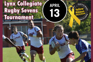 Lynx Collegiate Rugby 7s Tourney Slated for April 13