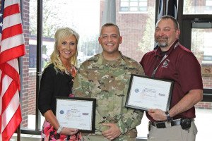Belleville’s Jones, Anderson Honored with Employer Patriot Award