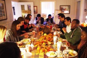 International Students Treated to American Culture, Food on Thanksgiving