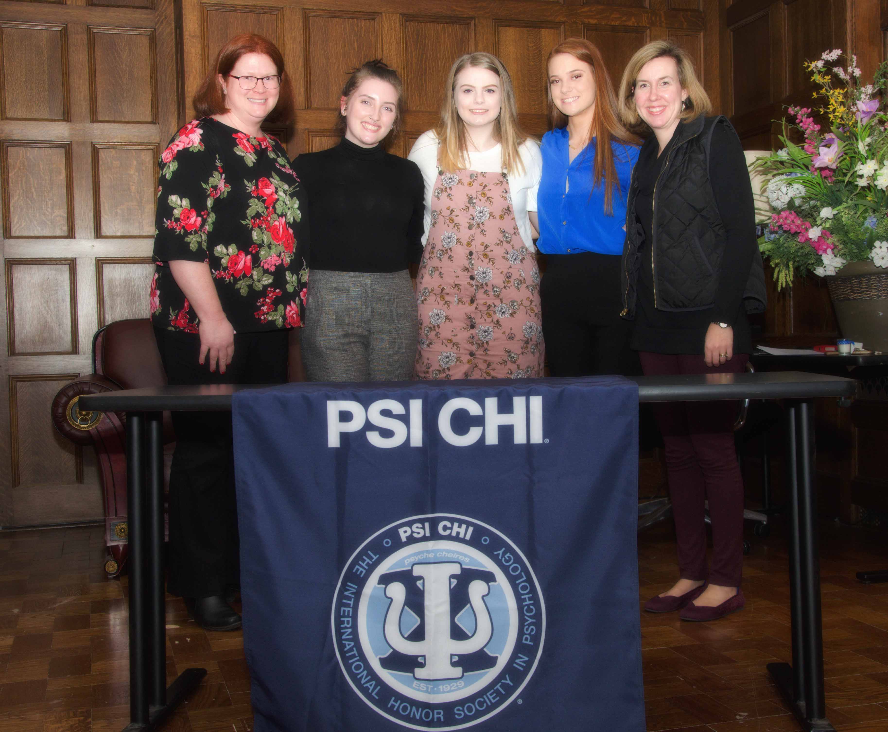 Psi Chi Officers for 2020