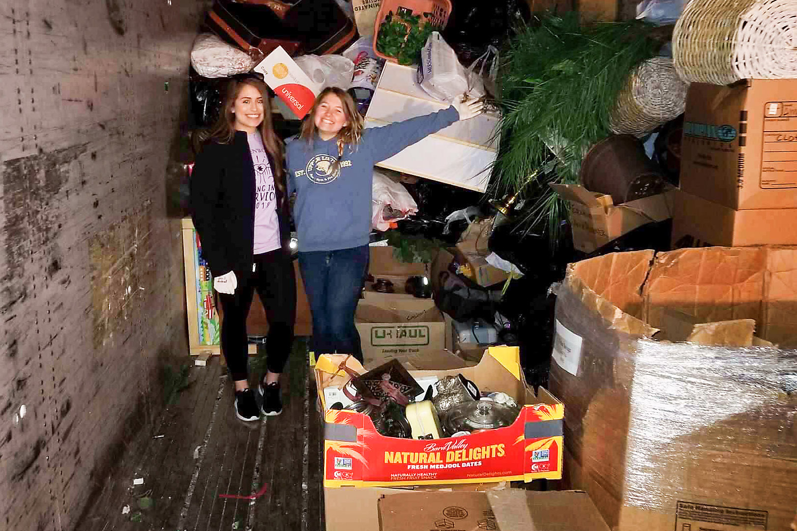 Students volunteer for Spring into Action 2018