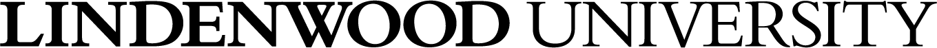 Lindenwood University - Secondary Logo - Black