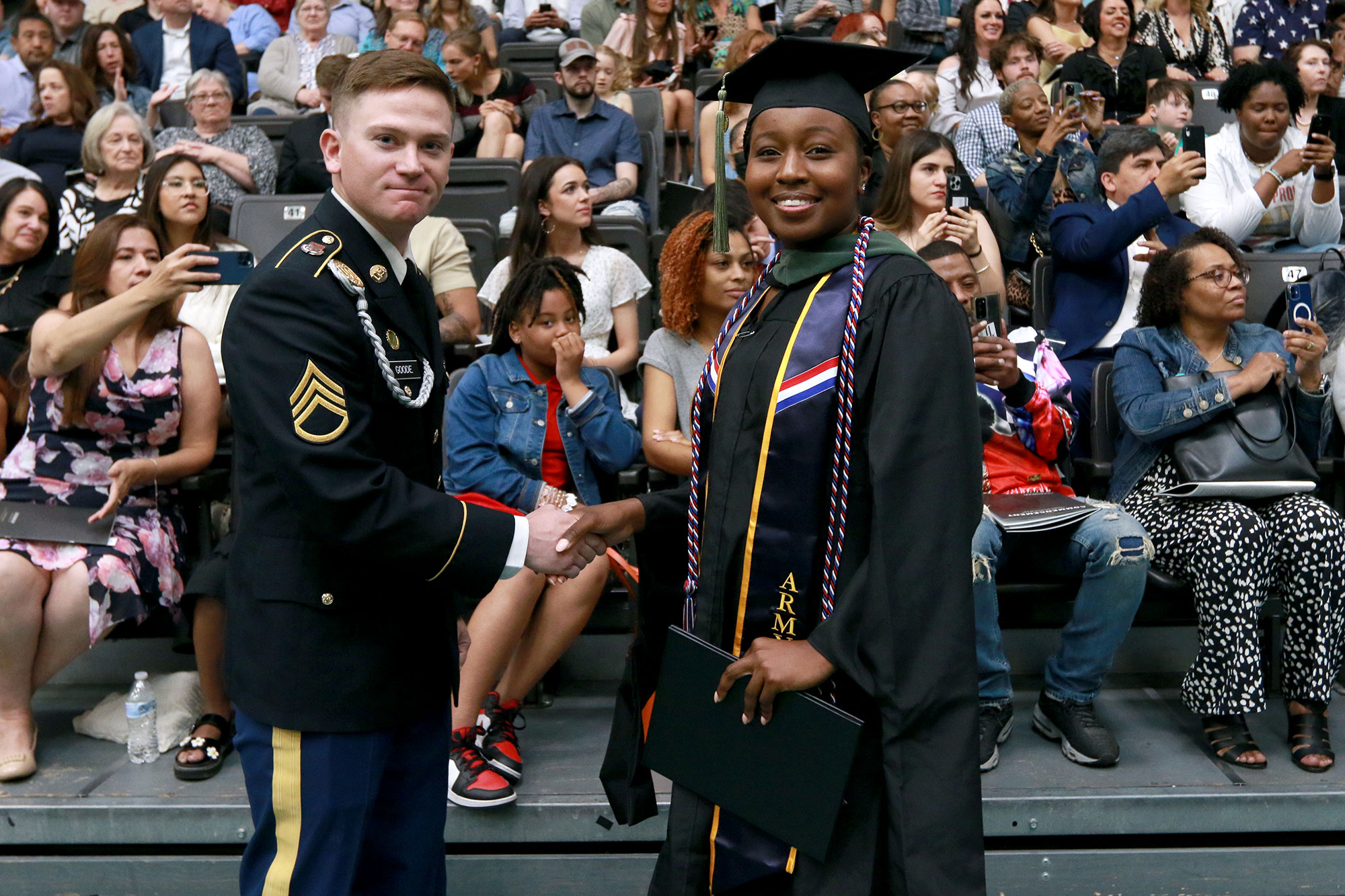 veteran graduating