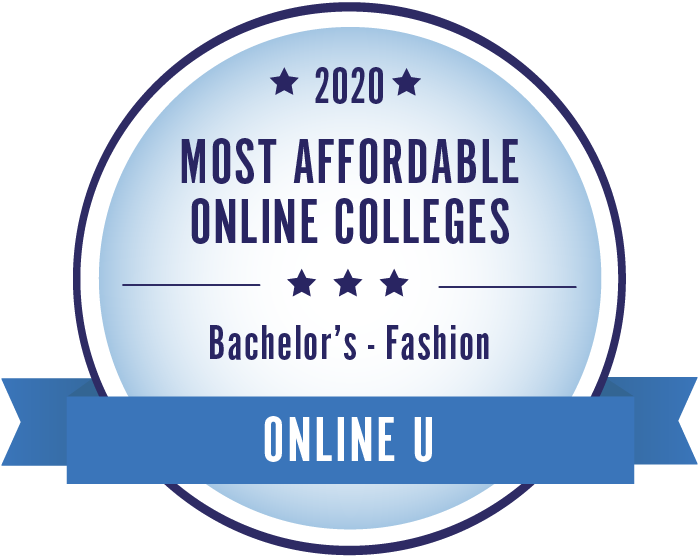 Most affordable online bachelor's in fashion badge