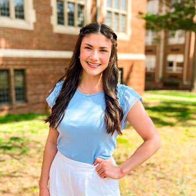 Public Health Bachelor student on Lindenwood University's St. Charles Campus