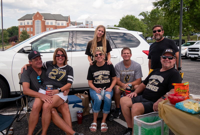 Families at Lindenwood Football Tailgate