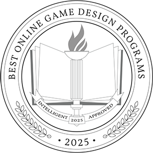 Number 5 rated Bachelor's in Game Design 2025