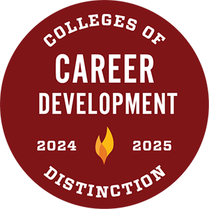Colleges of Distinction - Best Career Services 2024-2025